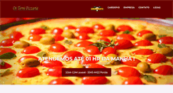 Desktop Screenshot of diternipizzaria.com.br